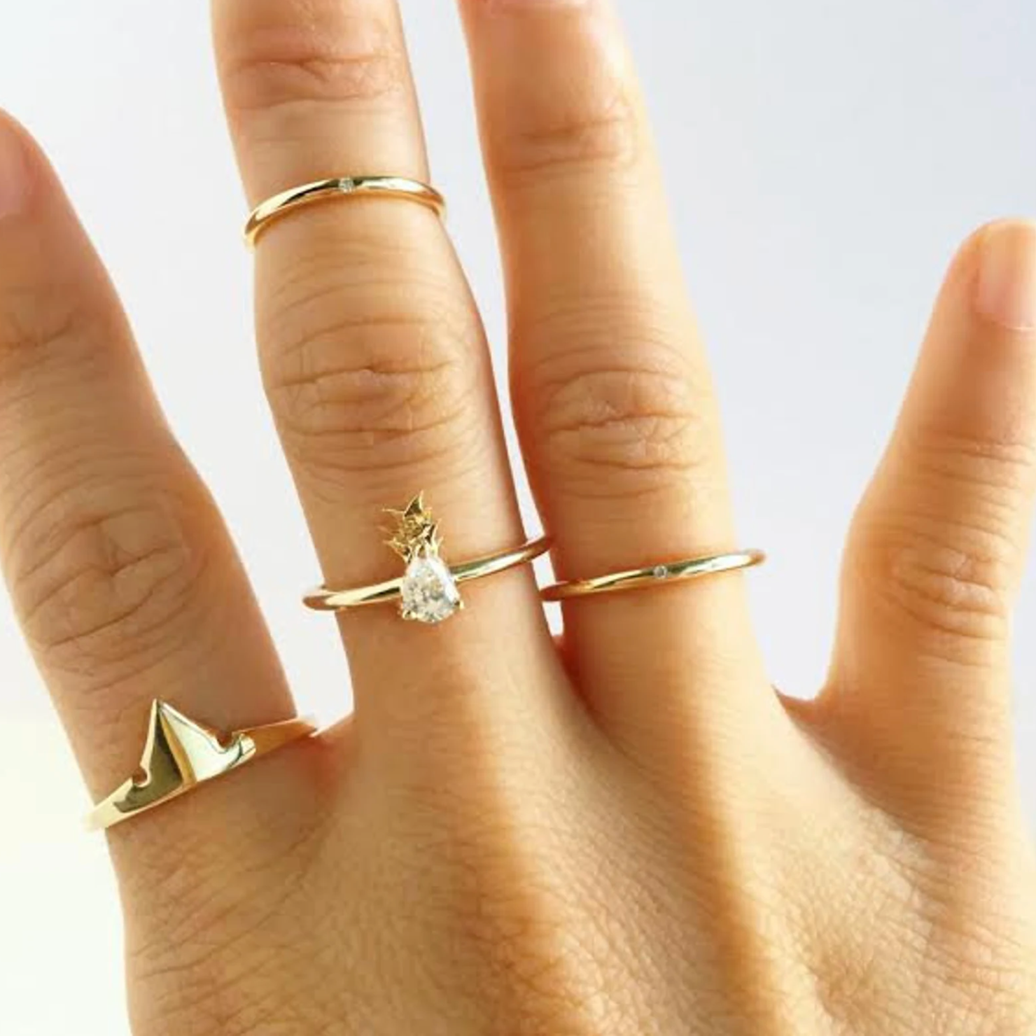 Aurora crown ring discount